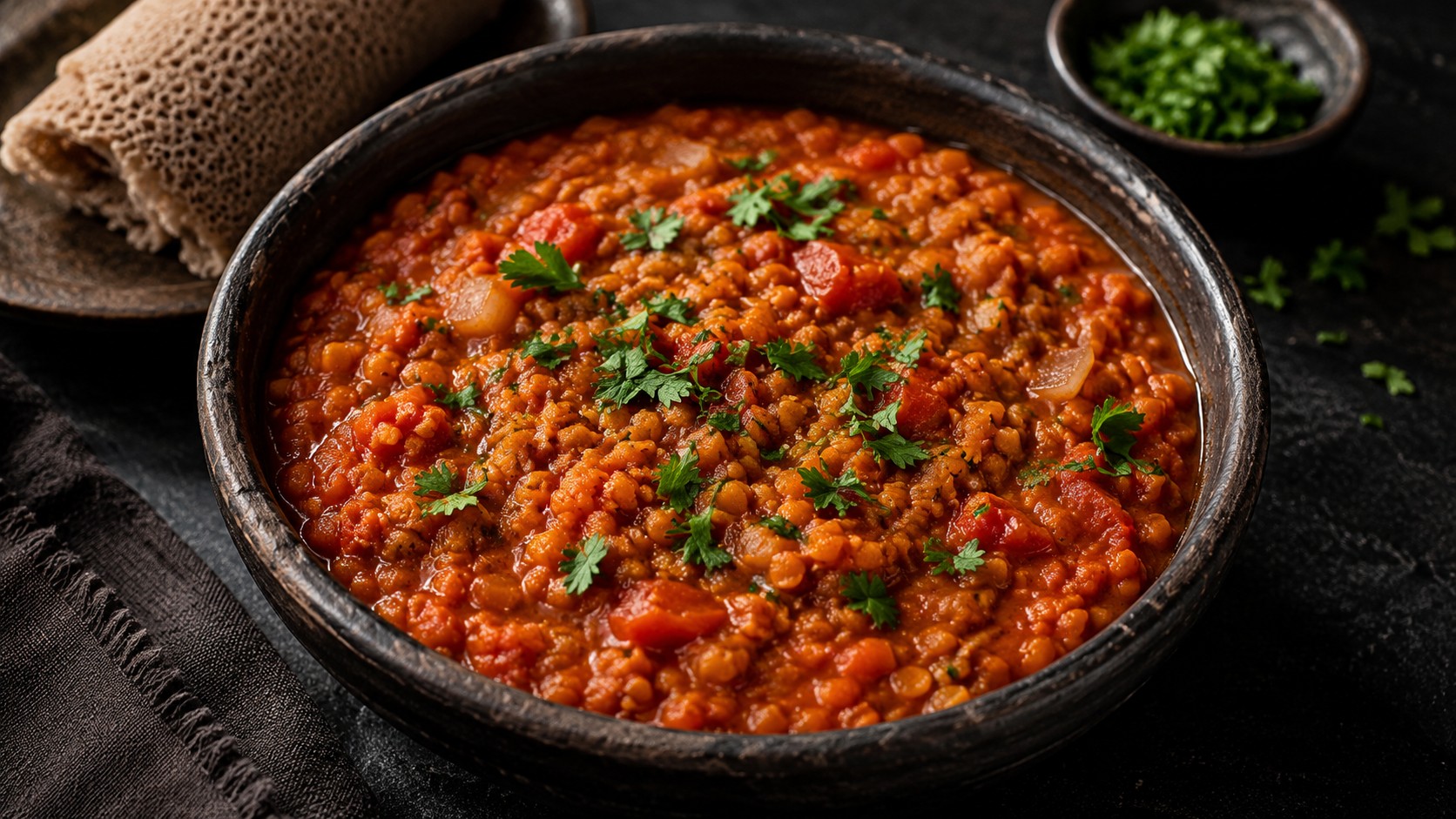 Ethiopian Berbere Lentil Stew