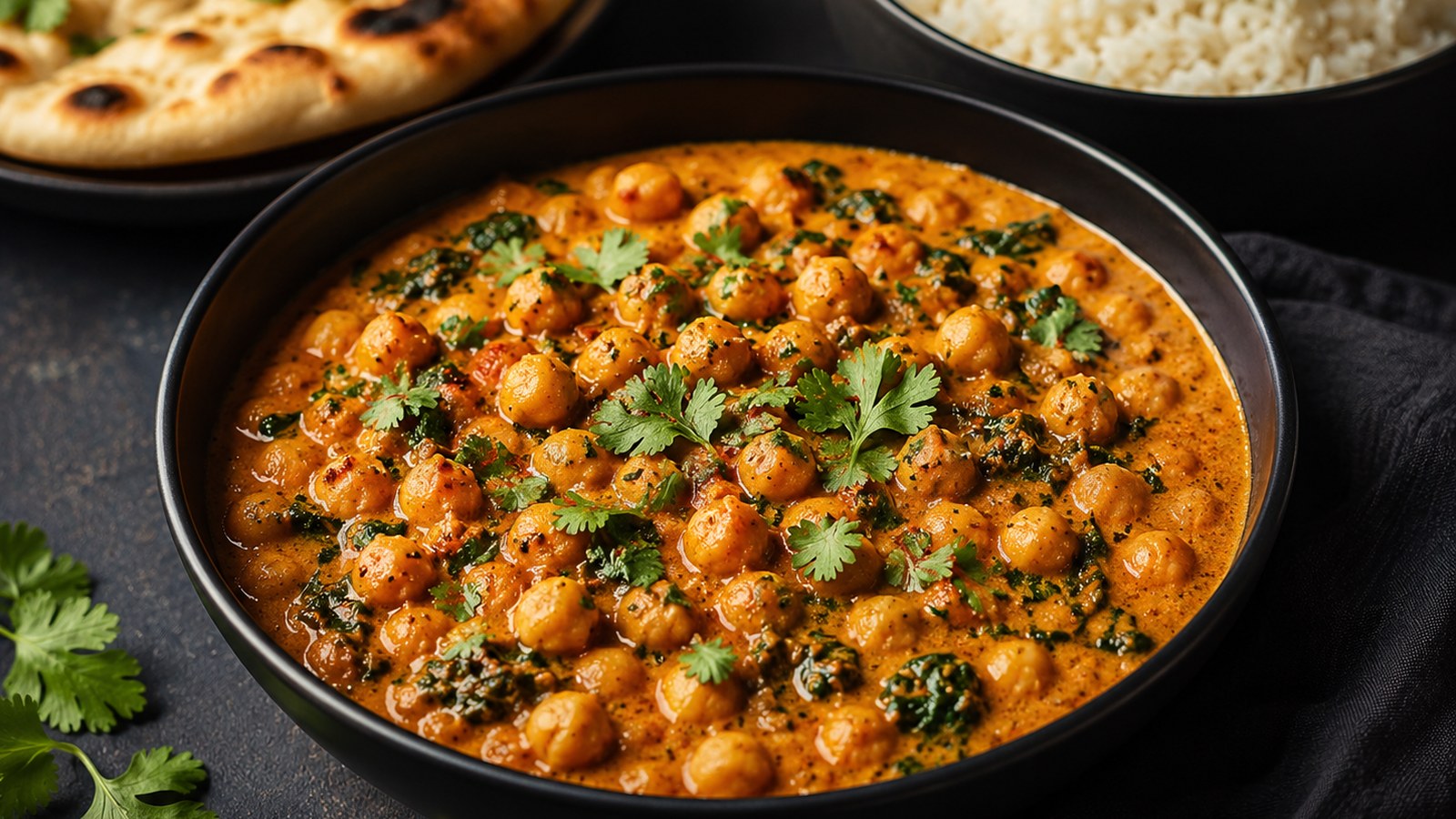 Indian Chickpea Coconut Curry