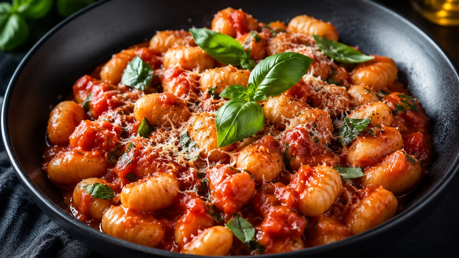 Italian Tomato Basil Gnocchi