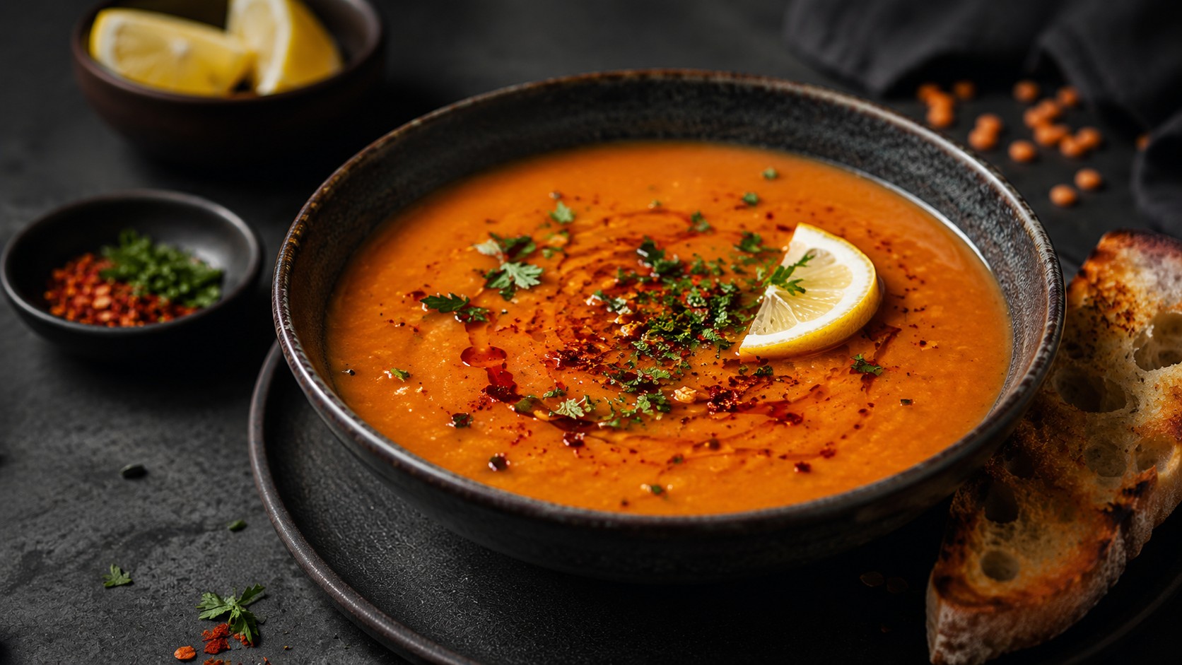 Turkish Red Lentil Soup